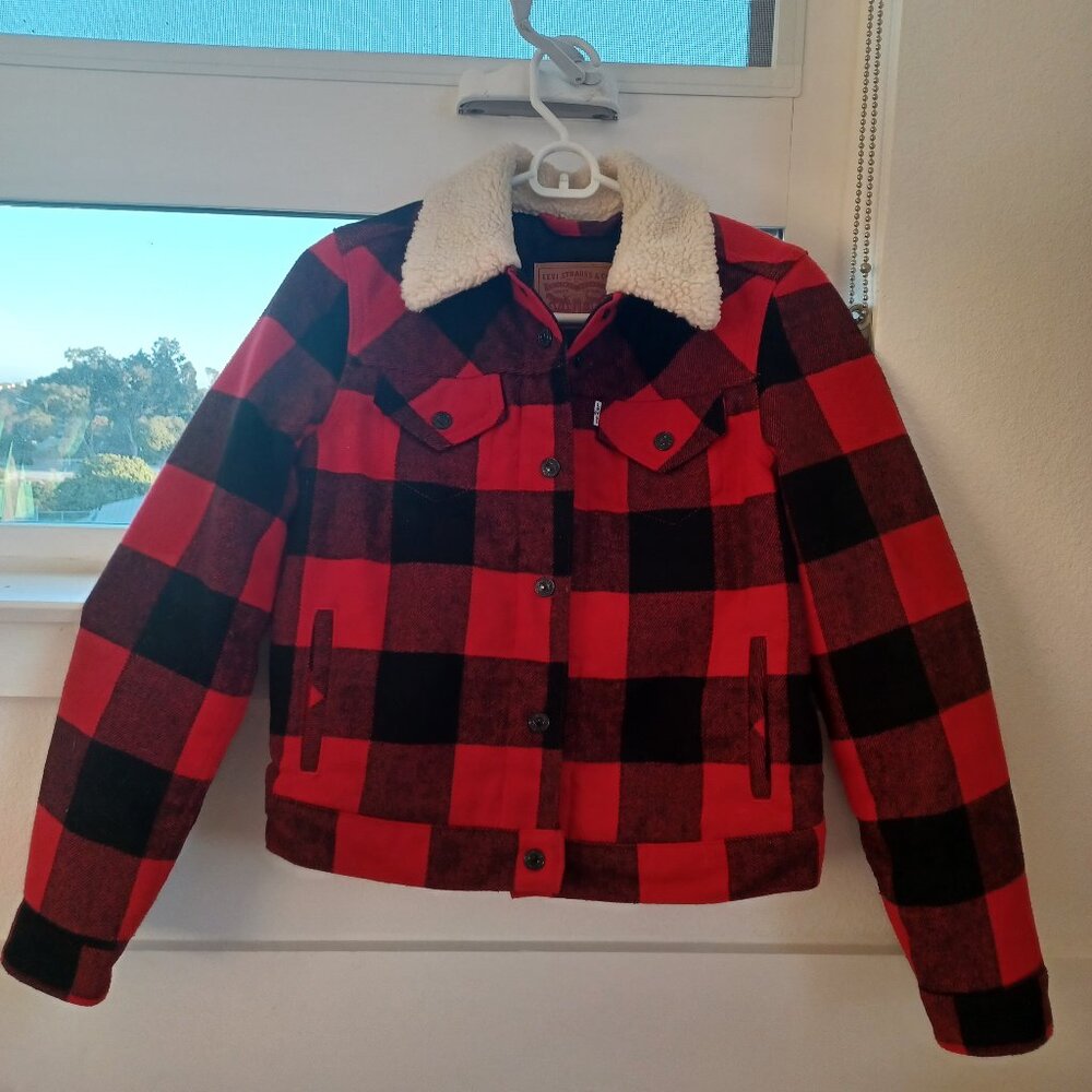 Levi's sherpa jacket